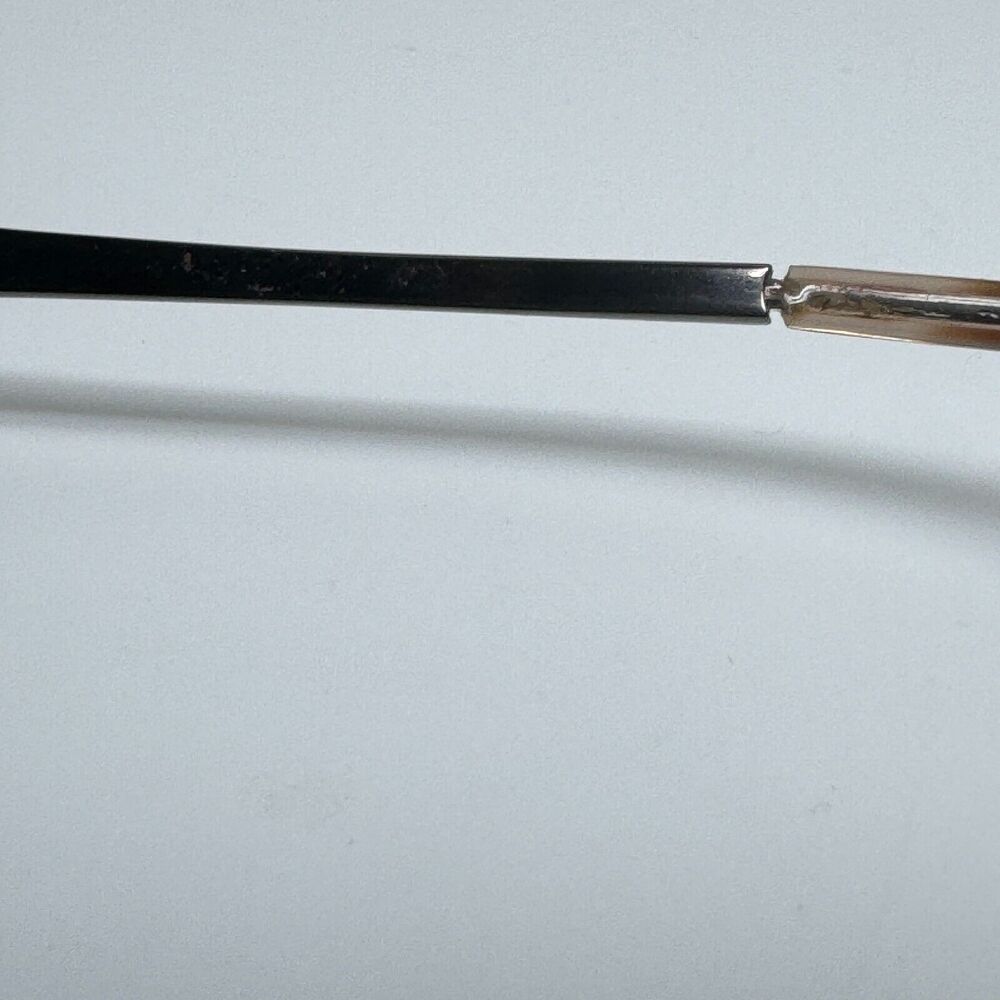 Oakley Brown Metal Rectangular Frame Eyeglasses O… - image 8